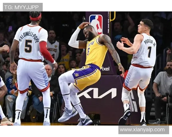 掘金与湖人激战正酣谁将成为西部决赛的最终赢家